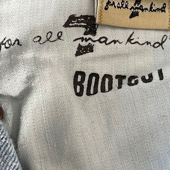 7 For All Mankind Mid Rise Original Bootcut Jeans Sz 26 - Picture 5 of 11